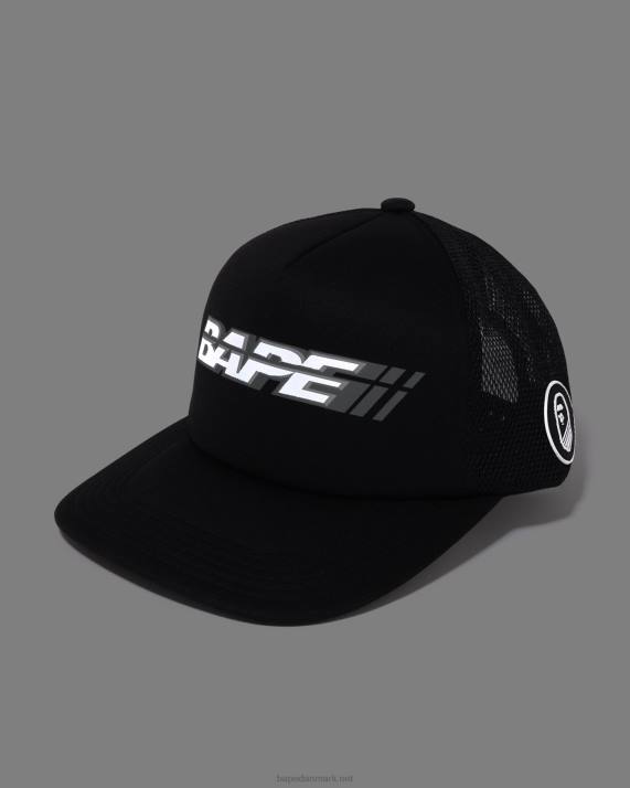 A Bathing Ape Mænd racer mesh kasket HH6J388 sort