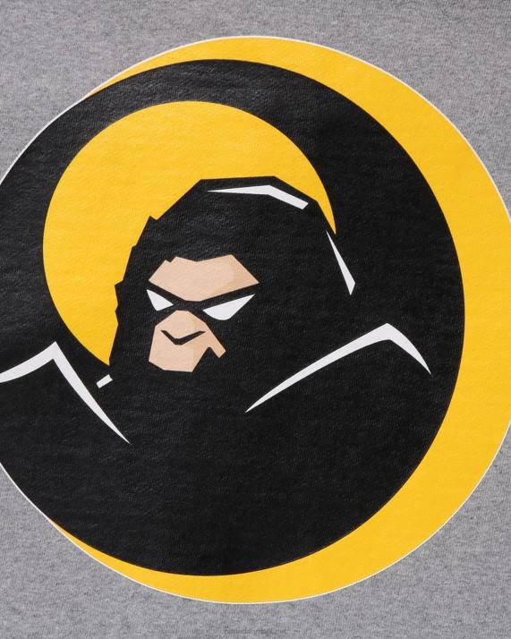A Bathing Ape Mænd shadow afslappet pasform hættetrøje med fuld lynlås HH6J180 grå