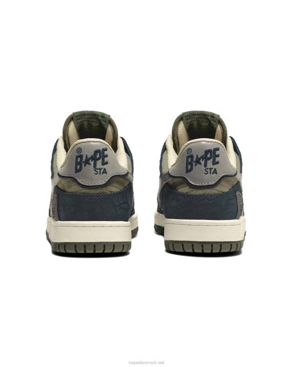 A Bathing Ape Mænd sk8 sta sneakers HH6J731 Marine blå