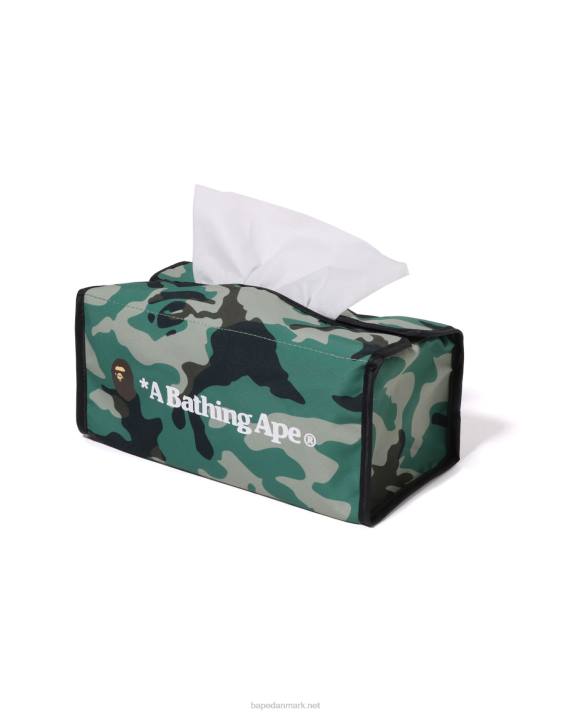 A Bathing Ape Mænd skov camo rejse tissue sag HH6J455 militærgrøn
