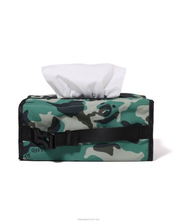 A Bathing Ape Mænd skov camo rejse tissue sag HH6J455 militærgrøn