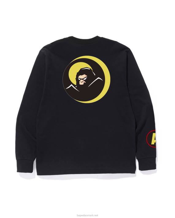 A Bathing Ape Mænd skygge t-shirt HH6J107 sort