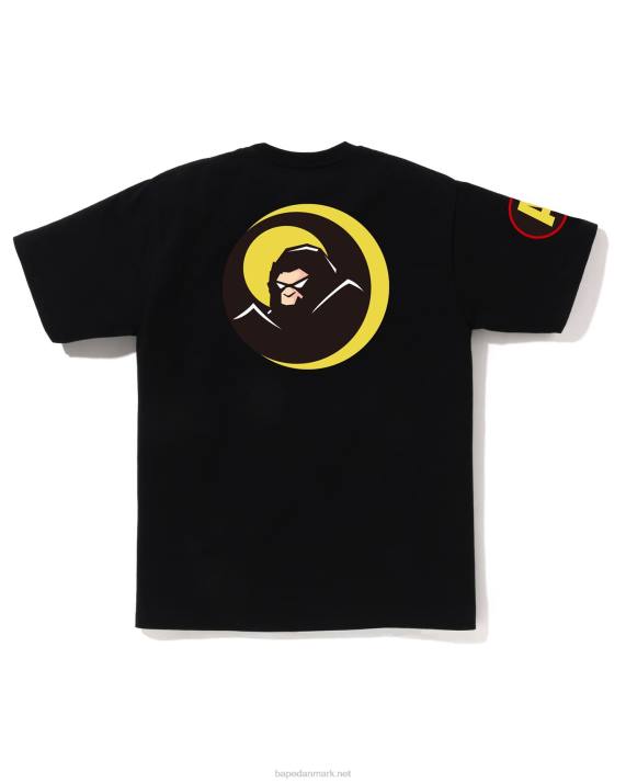 A Bathing Ape Mænd skygge t-shirt HH6J171 sort