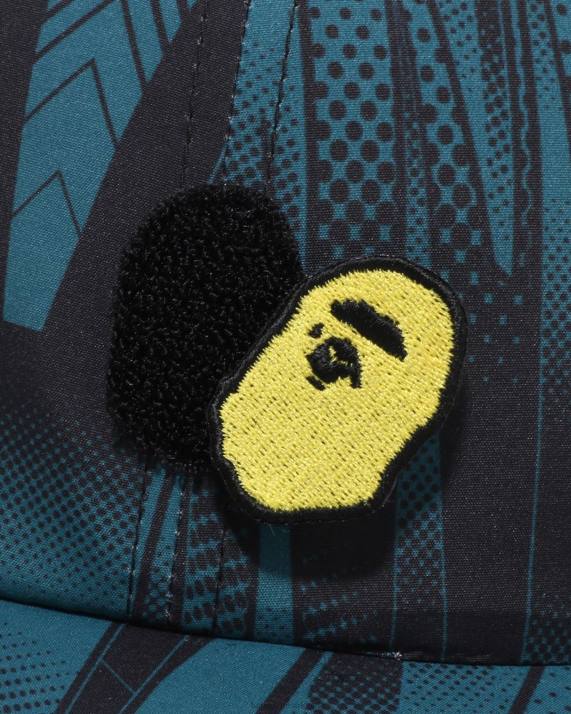 A Bathing Ape Mænd speed racer panel hætte HH6J495 blå