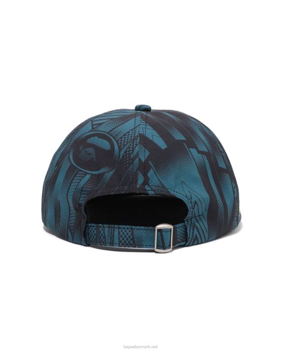 A Bathing Ape Mænd speed racer panel hætte HH6J495 blå