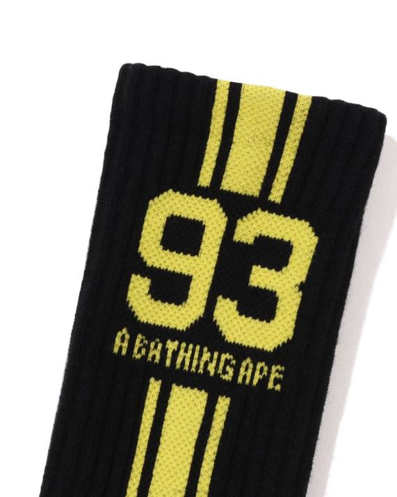 A Bathing Ape Mænd sportsstrømper HH6J386 sort