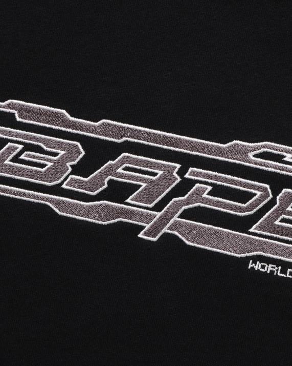 A Bathing Ape Mænd stikning pullover hættetrøje HH6J315 sort