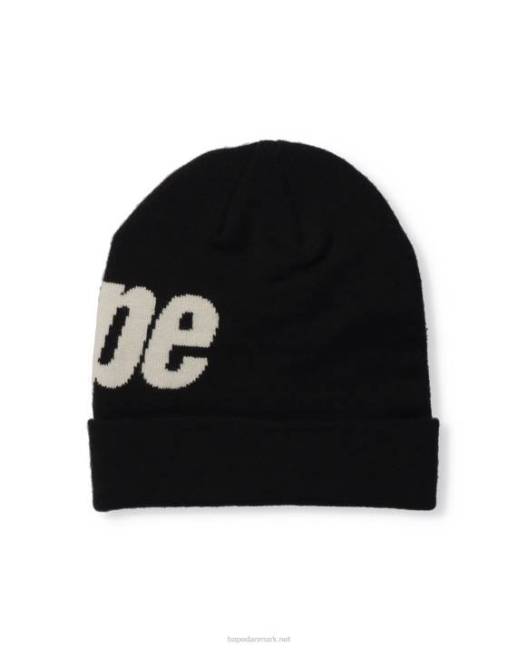 A Bathing Ape Mænd strik hue HH6J628 sort