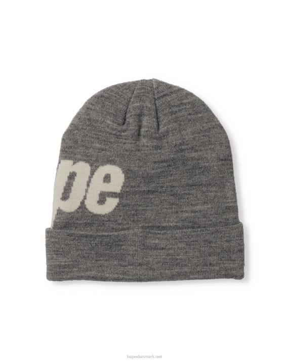 A Bathing Ape Mænd strik hue HH6J630 grå