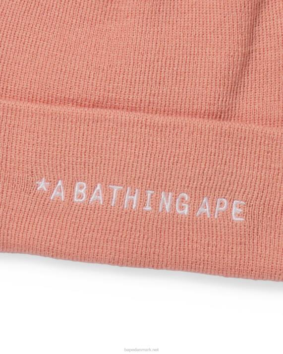 A Bathing Ape Mænd strik hue HH6J639 lyserød