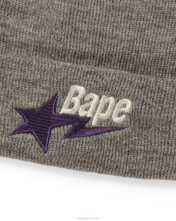A Bathing Ape Mænd strik hue HH6J641 grå