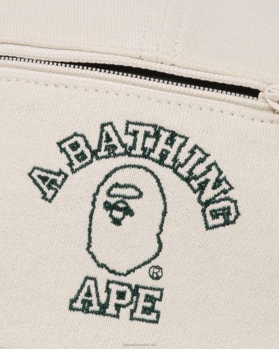 A Bathing Ape Mænd svedjet hætte HH6J454 hvid