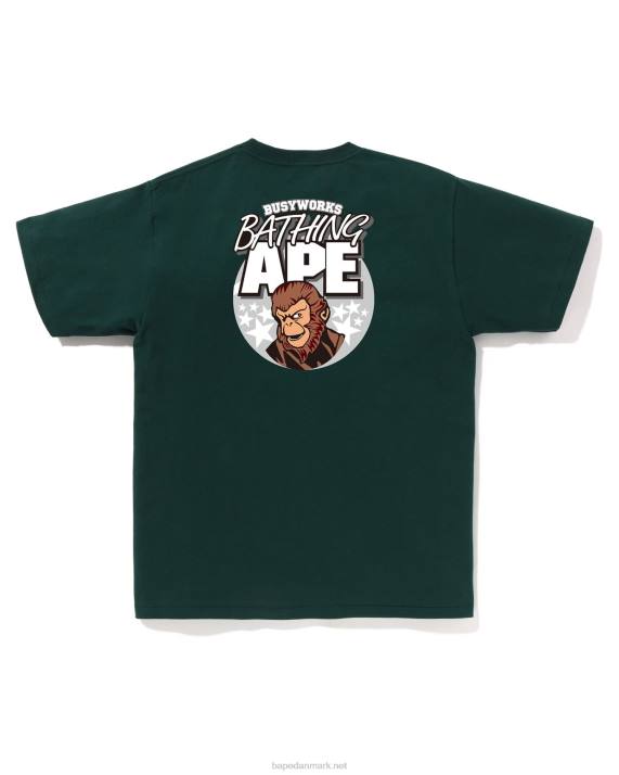 A Bathing Ape Mænd tee HH6J162 militærgrøn