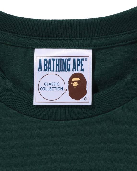 A Bathing Ape Mænd tee HH6J166 militærgrøn