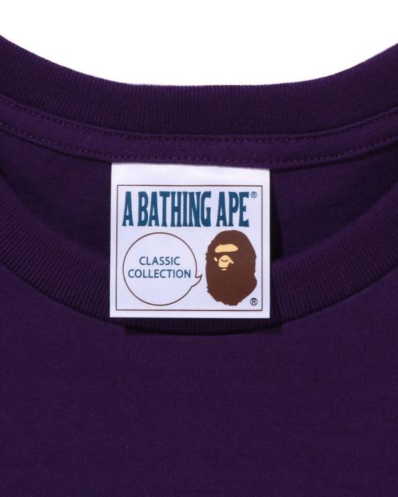 A Bathing Ape Mænd tee HH6J167 lilla