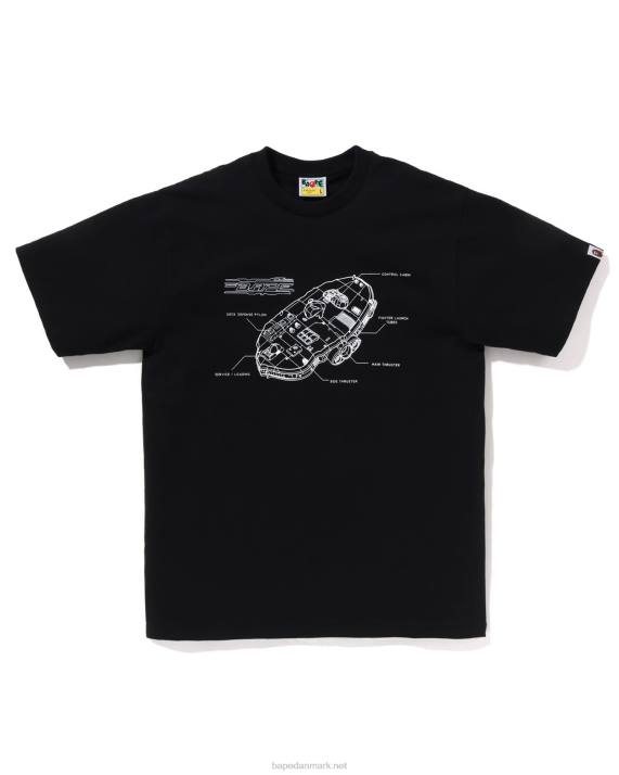 A Bathing Ape Mænd tee pakke boks 2 m HH6J319 caise