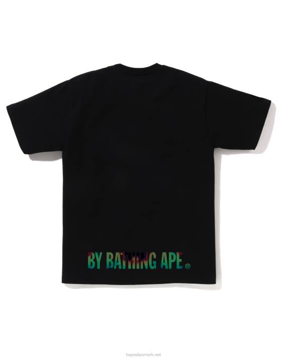 A Bathing Ape Mænd termografi ansigt t-shirt HH6J88 sort
