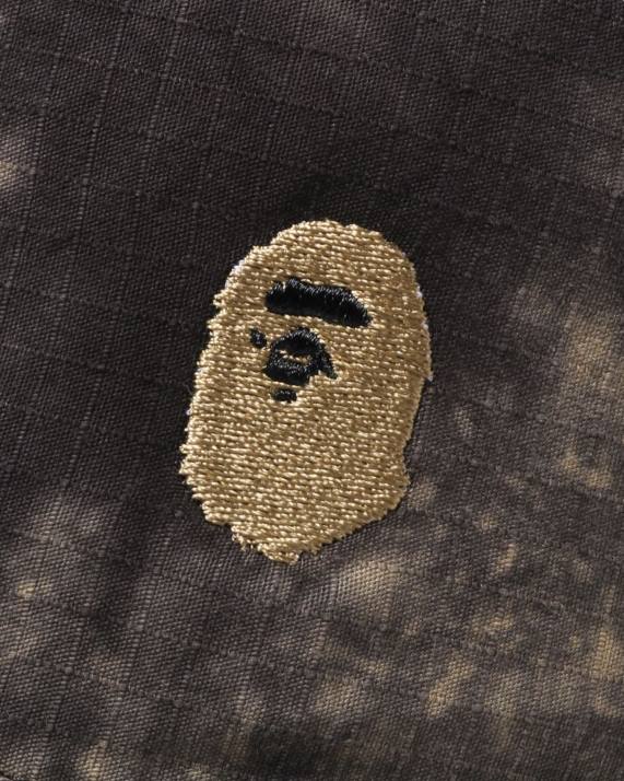 A Bathing Ape Mænd tie dye one point bucket hat HH6J569 sort