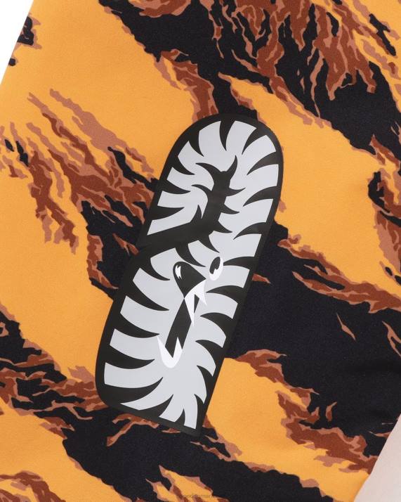 A Bathing Ape Mænd tiger camo long ma-1 HH6J327 orange