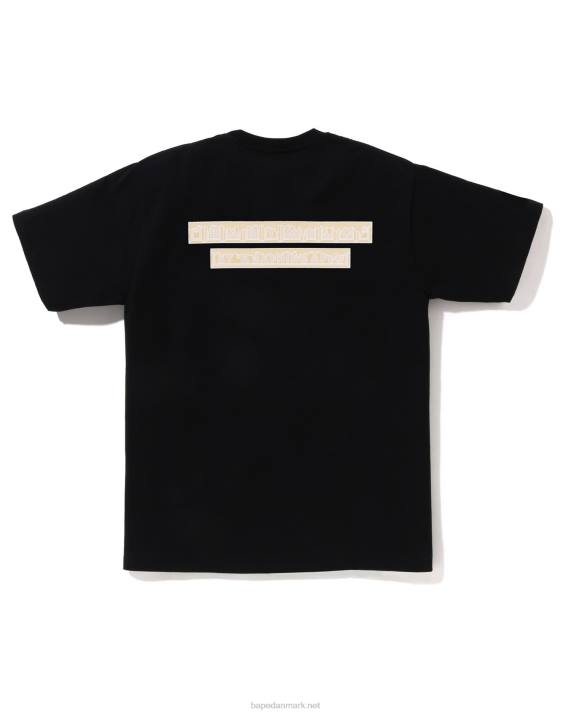 A Bathing Ape Mænd valentine chokolade baby milo tee HH6J311 sort