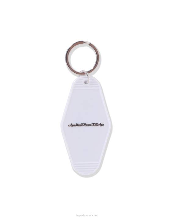 A Bathing Ape Mænd værelse nøglering HH6J482 hvid