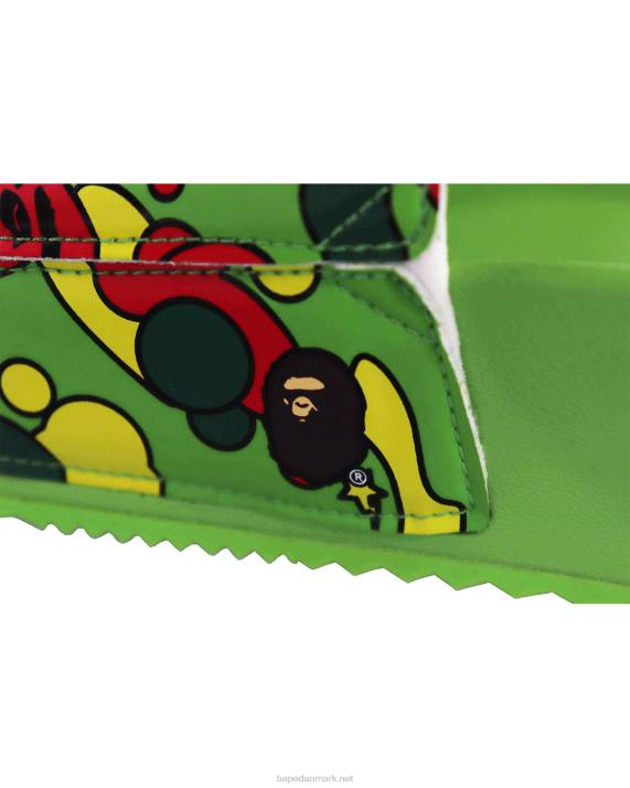A Bathing Ape Mænd x hayn sta camo glidesandaler HH6J728 caise