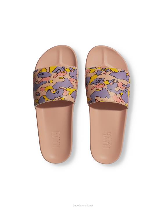 A Bathing Ape Mænd x hayn sta camo glidesandaler HH6J729 lyserød