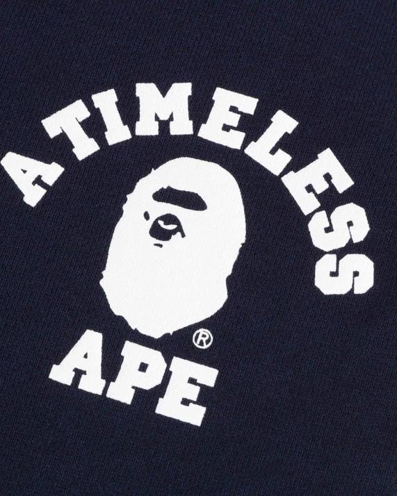 A Bathing Ape Mænd x jjjjound college sweat pants HH6J342 Marine blå