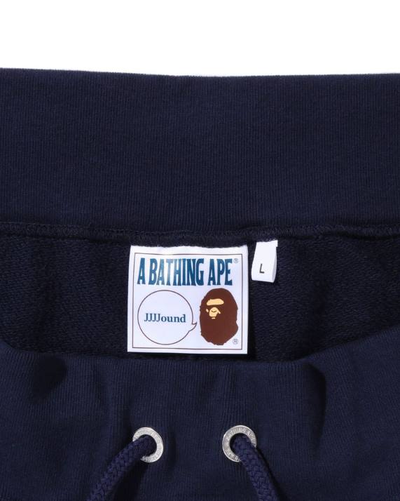 A Bathing Ape Mænd x jjjjound college sweat pants HH6J342 Marine blå