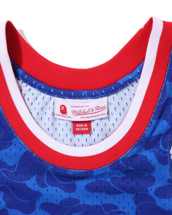 A Bathing Ape Mænd x mn brooklyn nets tank top HH6J363 blå