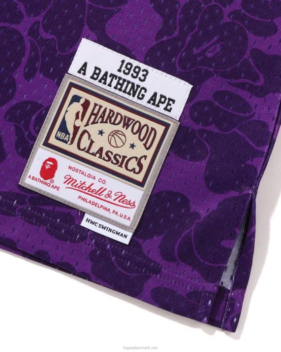 A Bathing Ape Mænd x mn los angeles lakers jersey tanktop HH6J368 lilla