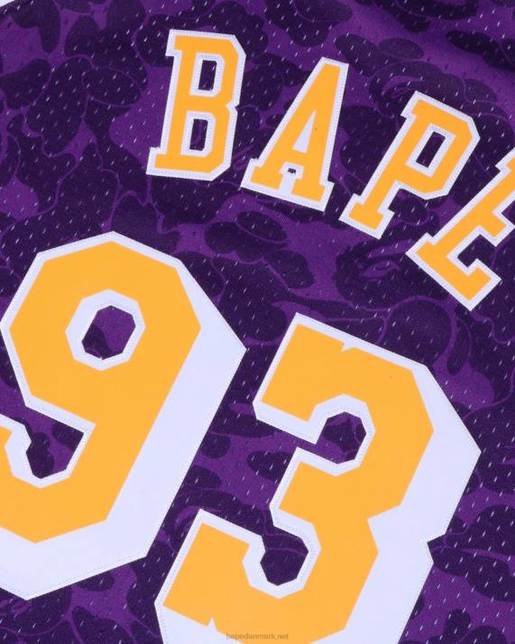 A Bathing Ape Mænd x mn los angeles lakers jersey tanktop HH6J368 lilla