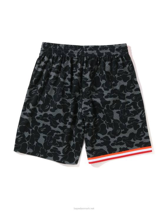 A Bathing Ape Mænd x mn miami varme jersey shorts HH6J371 sort