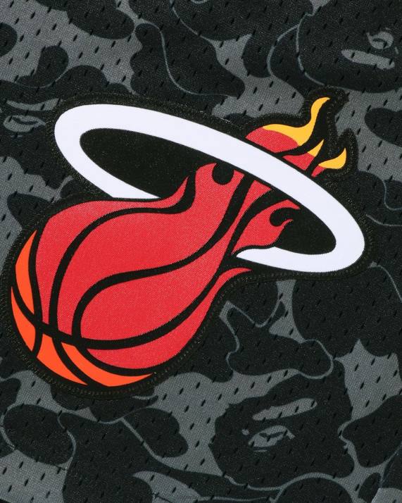 A Bathing Ape Mænd x mn miami varme jersey shorts HH6J371 sort