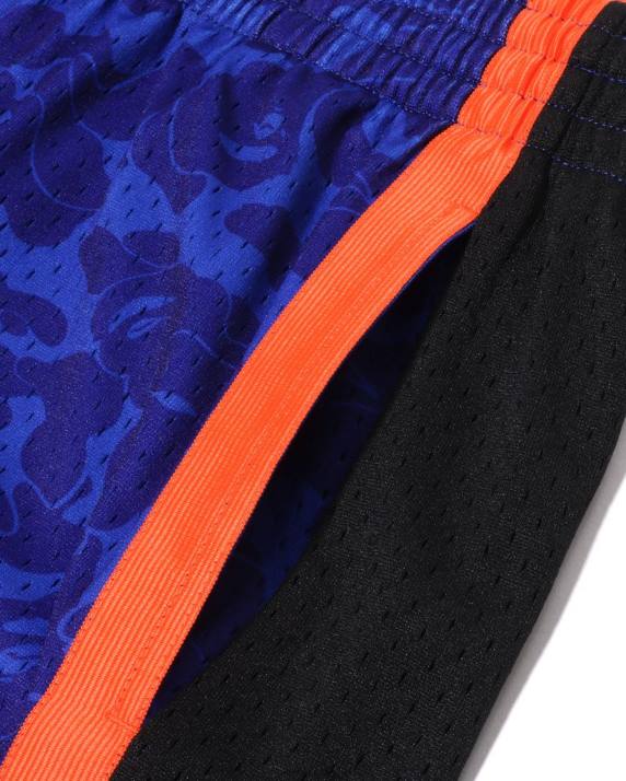 A Bathing Ape Mænd x mn new york knicks jersey shorts HH6J376 blå