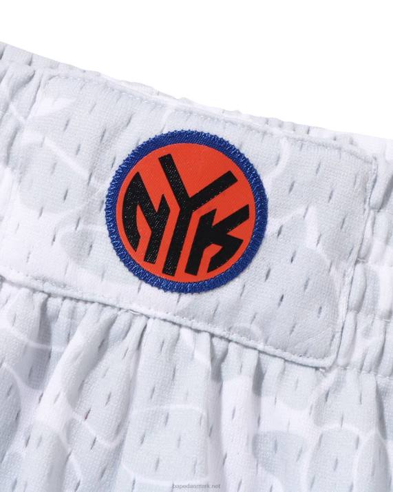 A Bathing Ape Mænd x mn new york knicks jersey shorts HH6J377 hvid
