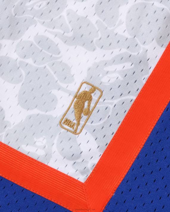 A Bathing Ape Mænd x mn new york knicks jersey shorts HH6J377 hvid