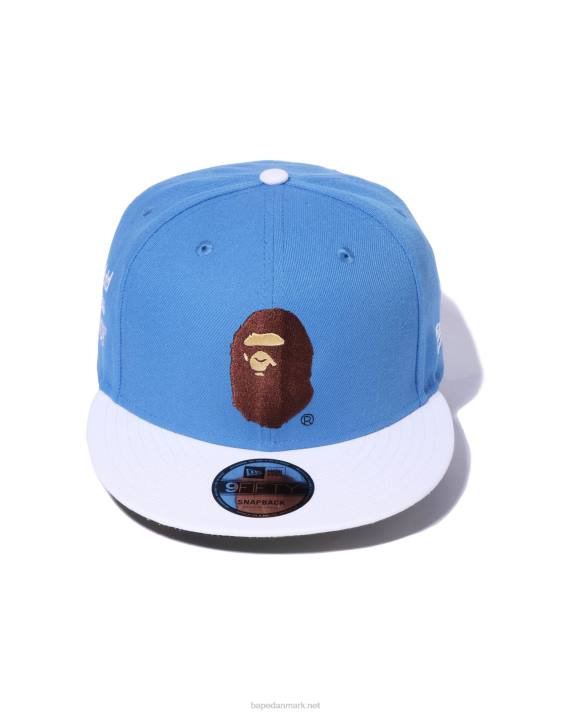 A Bathing Ape Mænd x new era head 9 fifty cap HH6J562 blå