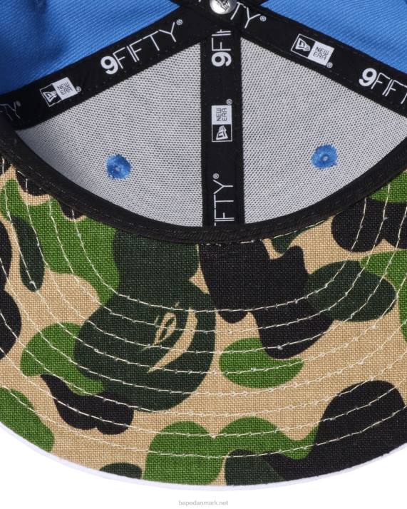 A Bathing Ape Mænd x new era head 9 fifty cap HH6J562 blå