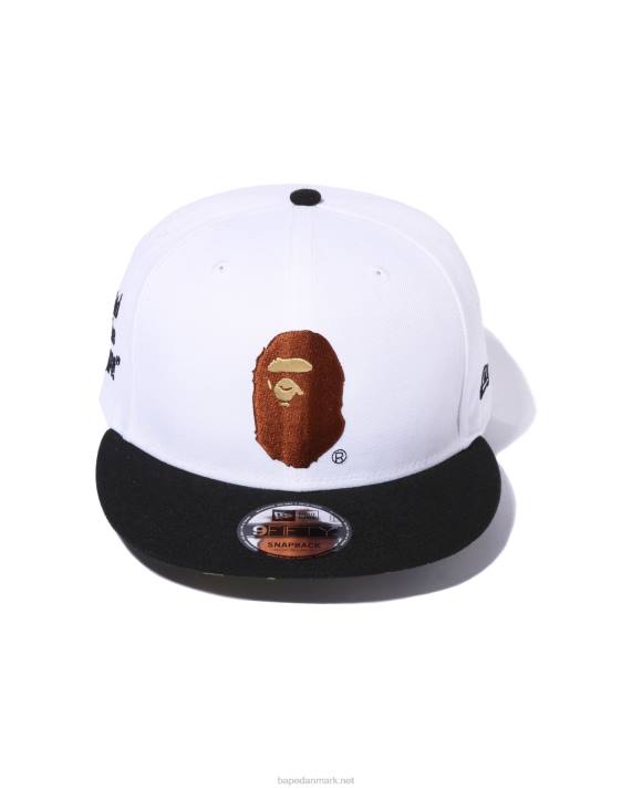 A Bathing Ape Mænd x new era head 9 fifty cap HH6J563 hvid