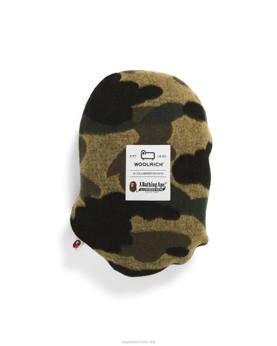 A Bathing Ape Mænd x uldrig hovedpude HH6J580 knaldrød