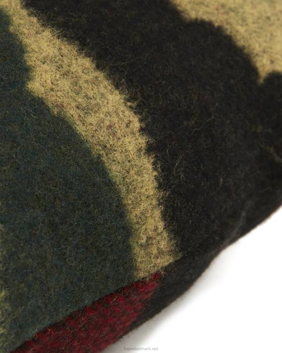 A Bathing Ape Mænd x uldrig hovedpude HH6J580 knaldrød