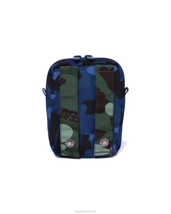 A Bathing Ape Mænd x undftd farve camo multi-pouch lommebukser HH6J348 militærgrøn