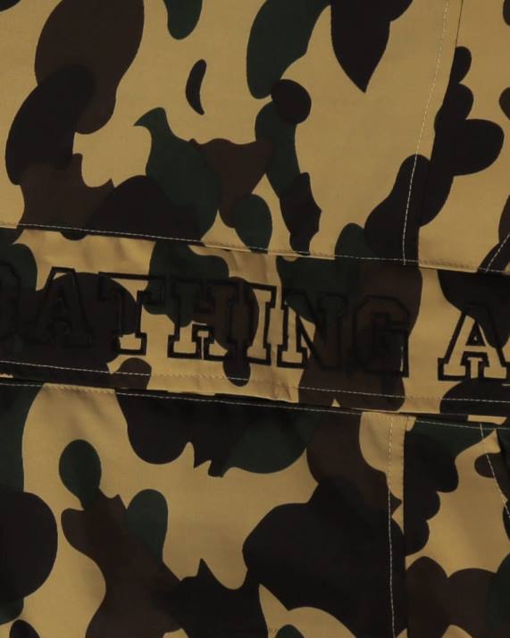 A Bathing Ape børn 1 camo 4-vejs jakke HH6J1755 gul