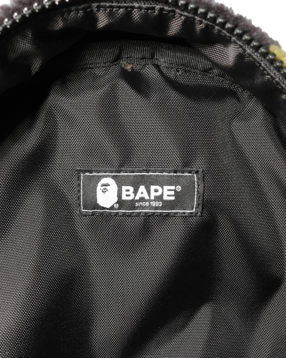 A Bathing Ape børn 1 camo boa shark daypack HH6J1797 militærgrøn