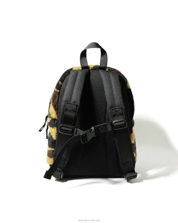 A Bathing Ape børn 1 camo boa shark daypack HH6J1798 gul
