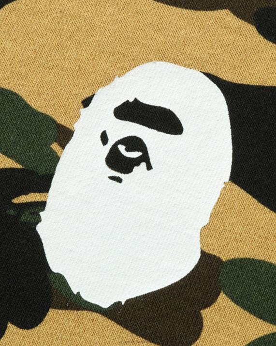 A Bathing Ape børn 1 camo hoved crewneck jr HH6J1667 gul