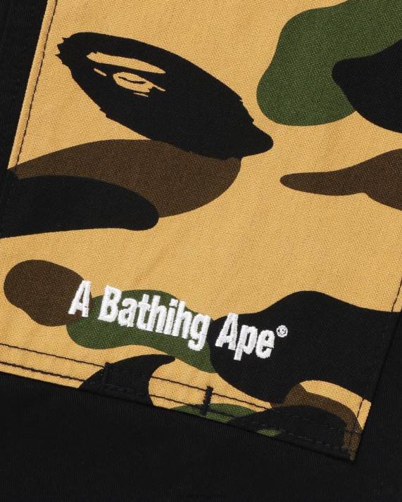 A Bathing Ape børn 1 camo malerbukser jr HH6J1498 sort
