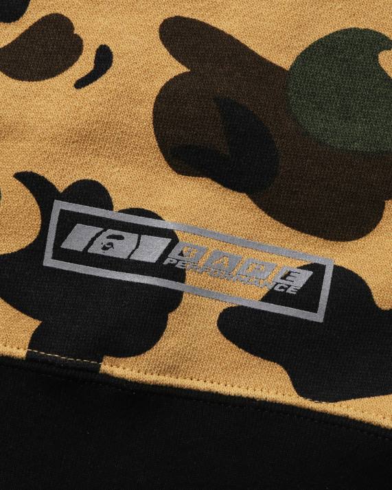 A Bathing Ape børn 1 camo racing hættetrøje med lag pullover HH6J1669 gul