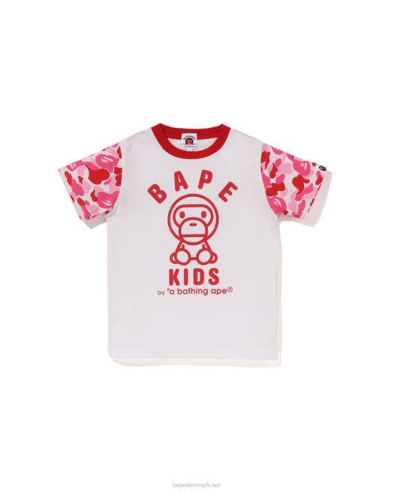 A Bathing Ape børn abc camo baby milo gavesæt HH6J1297 lyserød